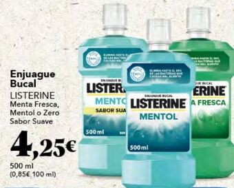 Gadis Enjuague bucal listerine oferta