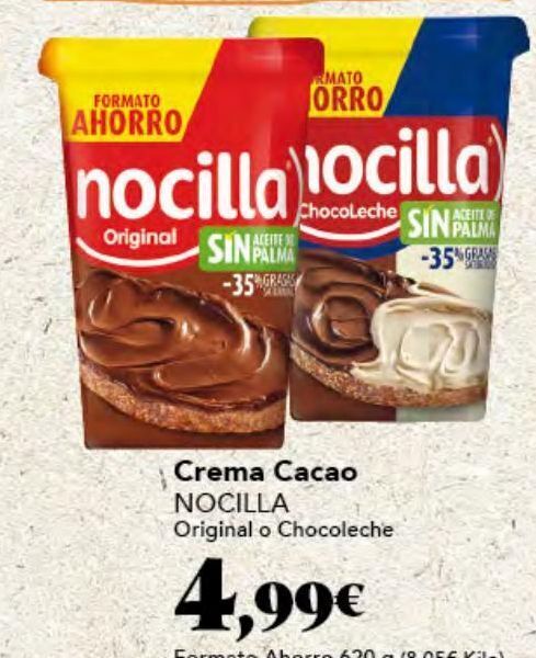 Gadis Crema de cacao nocilla oferta