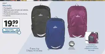 Lidl Mochila crivit oferta