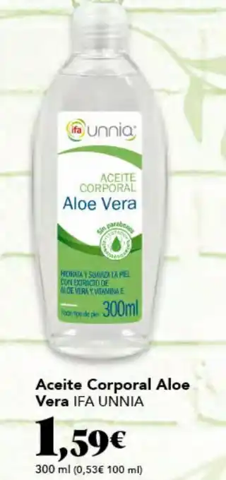 Gadis Aceite corporal ifa eliges oferta