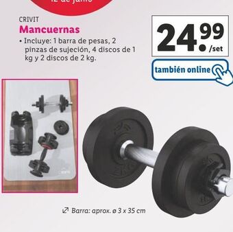Lidl Fitness crivit oferta