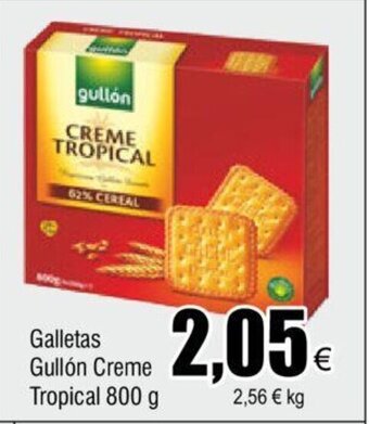 FROIZ Galletas Gullón Creme Tropical 800 g oferta