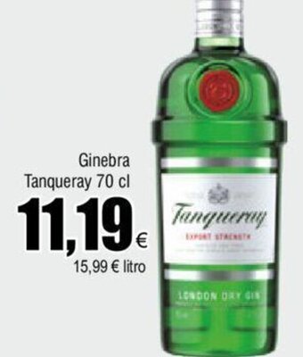 FROIZ Ginebra Tanqueray 70 cl oferta