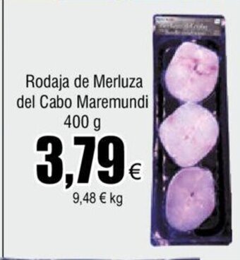 FROIZ Rodaja de Merluza del Cabo Maremundi 400 g oferta