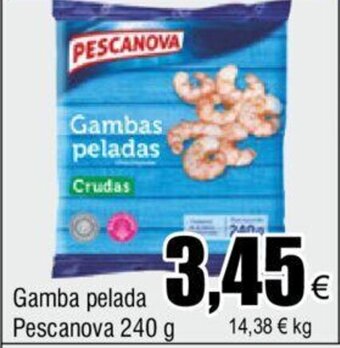 FROIZ Gamba pelada Pescanova 240 g oferta