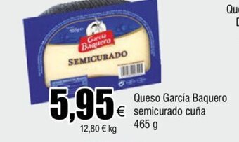 FROIZ Queso García Baquero semicurado cuña 465 g oferta