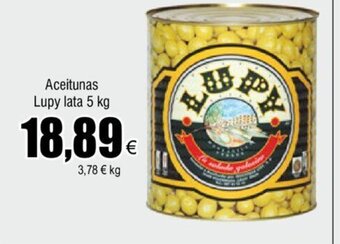 FROIZ Aceitunas Lupy lata 5 kg oferta