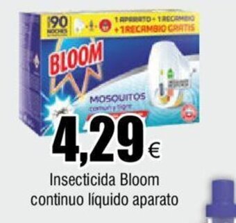 FROIZ Insecticida Bloom continuo líquido aparato oferta