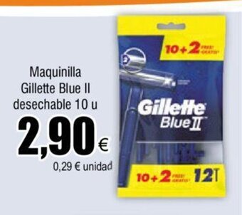 FROIZ Maquinilla Gillette Blue II desechable 10 u oferta