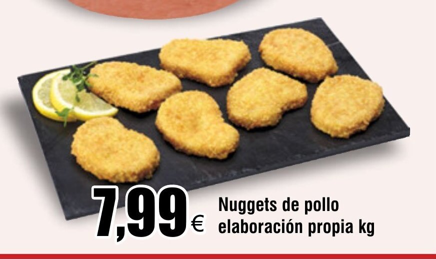 Froiz Nuggets de pollo elaboración propia kg oferta