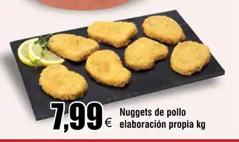 FROIZ Nuggets de pollo elaboración propia kg oferta
