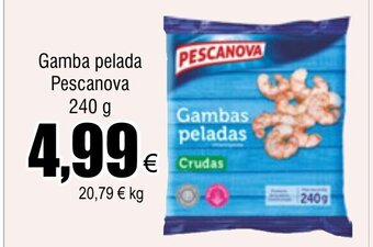 FROIZ Gamba pelada Pescanova 240 g oferta