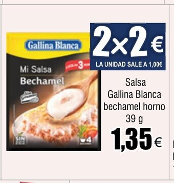 FROIZ Salsa Gallina Blanca bechamel horno 39 g oferta