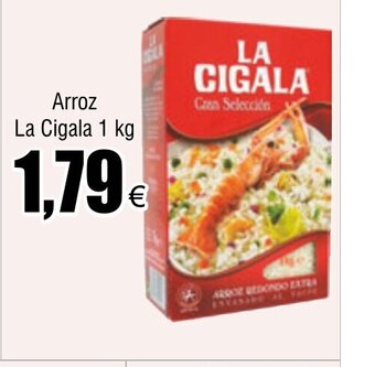 FROIZ Arroz La Cigala 1 kg oferta