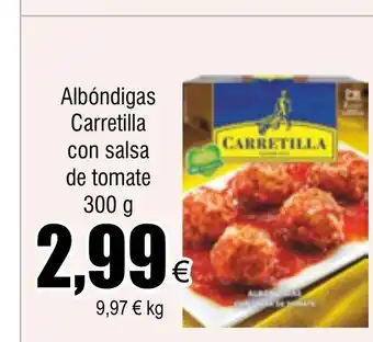 FROIZ Albóndigas Carretilla con salsa de tomate 300 g oferta