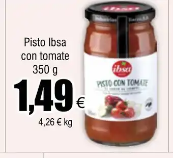 FROIZ Pisto lbsa con tomate 350 g oferta