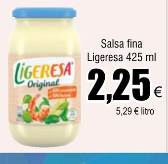 FROIZ Salsa fina Ligeresa 425 ml oferta