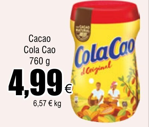 Froiz Cacao Cola Cao 760 g oferta