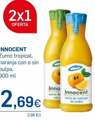 Supermercados Plaza Zumo oferta