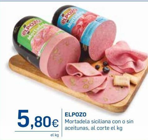 Supermercados Plaza Mortadela el pozo oferta