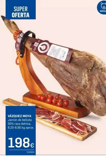 Supermercados Plaza Jamón ibérico de bellota oferta