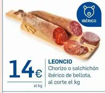 Supermercados Plaza Chorizo leoncio oferta