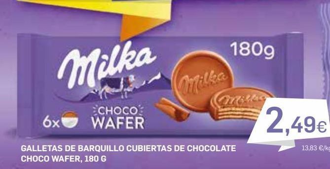Supermercados Plaza Chocolate oferta