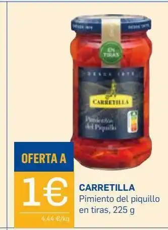 Supermercados Plaza Pimientos del piquillo carretilla oferta