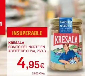 Supermercados Plaza Bonito del norte en aceite de oliva kresala oferta