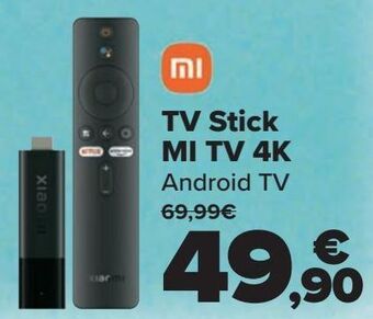 Carrefour Tv stick mi tv 4k oferta