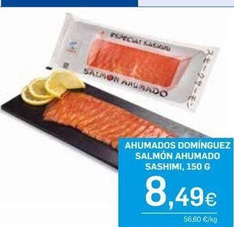 Supermercados Plaza Salmón ahumado ahumados domínguez oferta
