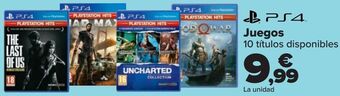 Carrefour Ps4 juegos oferta
