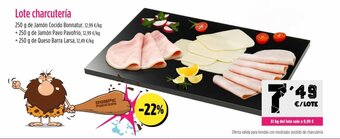 AhorraMas Lote charcutería oferta
