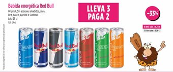 AhorraMas Bebida energética Red Bull oferta