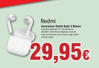 FROIZ Auriculares Redmi Buds 3 Blanco oferta