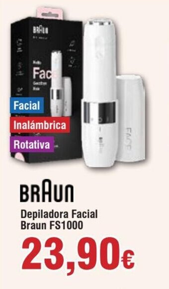 FROIZ Depiladora Facial Braun FS1000 oferta