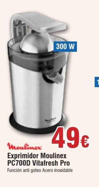 FROIZ Exprimidor Moulinex PC700D Vitafresh Pro oferta