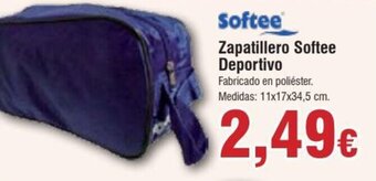 FROIZ Zapatillero Softee Deportivo Fabricado en poliéster. Medidas: 11x17x34,5 cm. oferta