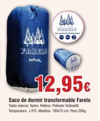 FROIZ Saco de dormir transformable Farelo oferta