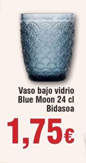Froiz Vaso bajo vidrio Blue Moon 24 cl Bidasoa oferta