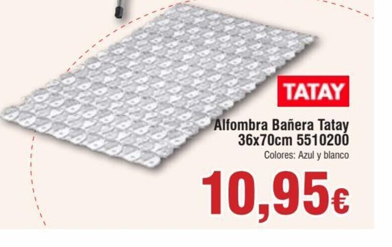 Froiz Alfombra Bañera Tatay 36x70cm 5510200 oferta