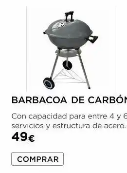 La tienda en casa Barbacoa de carbón oferta