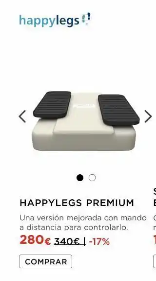 La tienda en casa Happylegs!! happylegs premium una versión mejorada con mando a distancia para controlarlo. 280€ 340€ | -17% comprar oferta