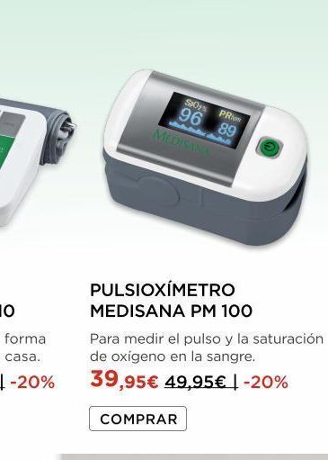 La tienda en casa Pulsioxímetro medisana oferta