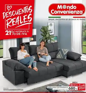 Mondo Convenienza Descuentos reales ahorrate el 21% de iva publicidad www.mondoconv.es mondo convenienza hogar con estilo al alcance de t oferta