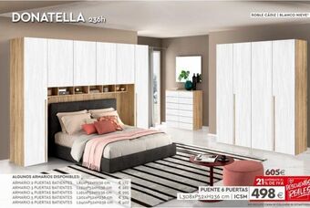 Mondo Convenienza Donatella 236h  algunos armarios disponibles:  €171  armario 2 puertas batientes l81xp52xh236 cm armario 3 puertas batientes  oferta