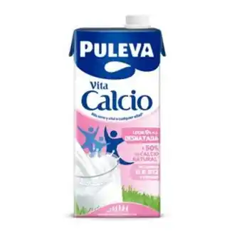 Hiperber Leche desnatada calcio brik 1l oferta