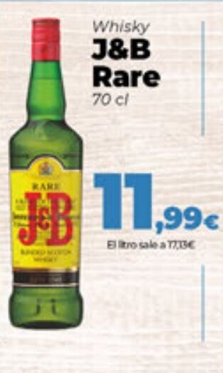 FROIZ J&B Rare oferta