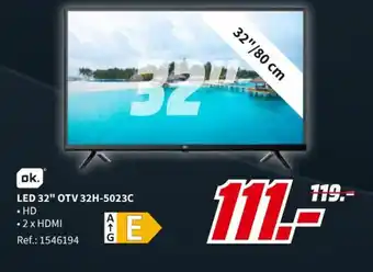 MediaMarkt LED 32" OTV 32H-5023C oferta