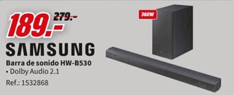 MediaMarkt Barra de sonido HW-B530 oferta